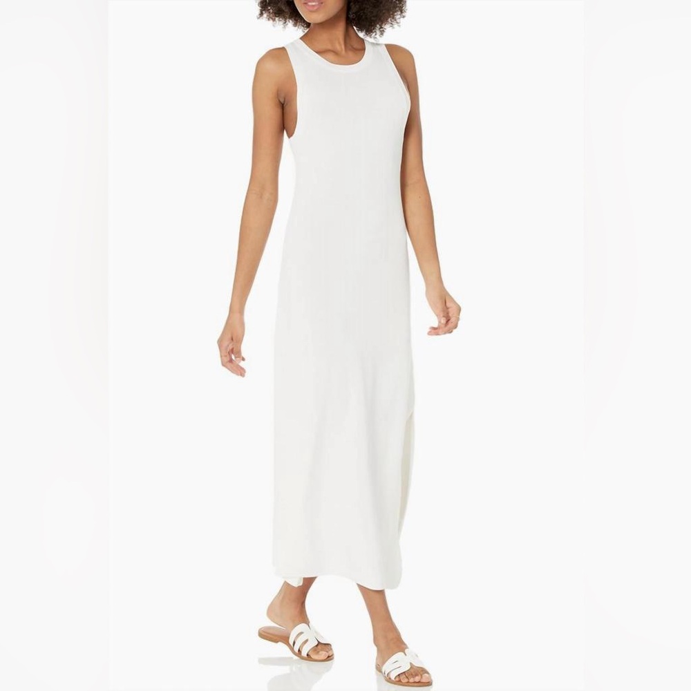 NEW The‎ Drop White Sleeveless Maxi Dress Size M